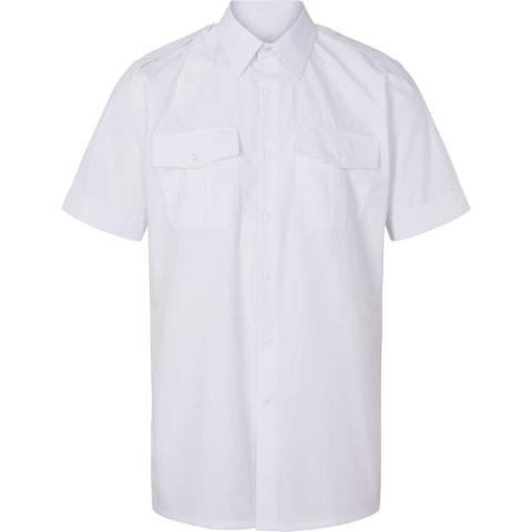 White Berlin Pilot Shirt S/S