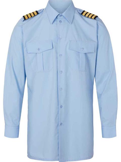 Light Blue Berlin Pilot Shirt L/S