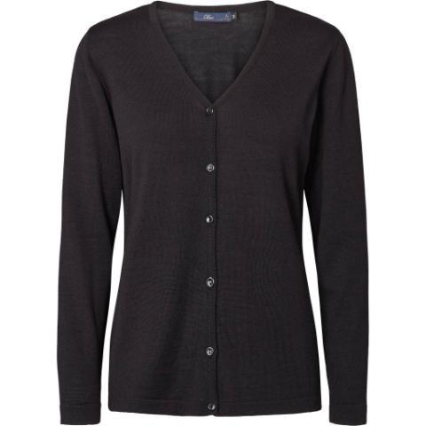 Black Lillehammer Cardigan