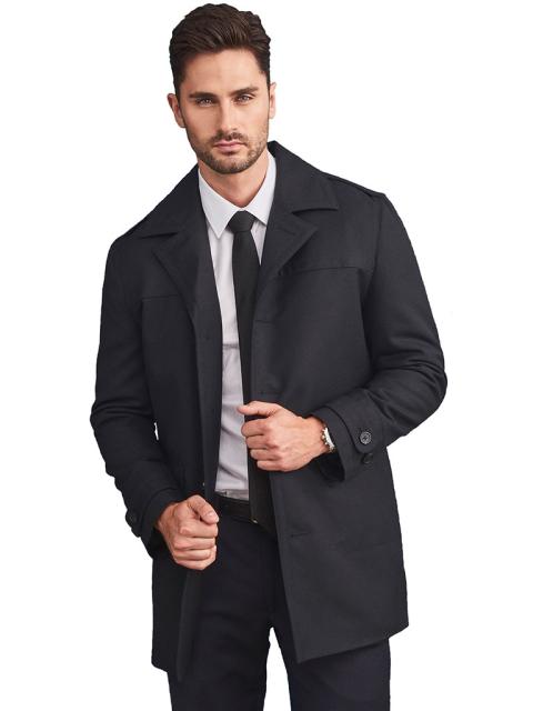 Navy Espoo Coat