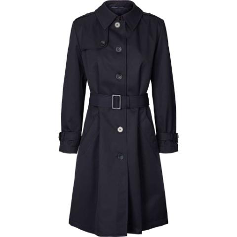 Navy Aberdeen Trench Coat