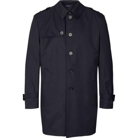 Navy Hamilton Trench Coat