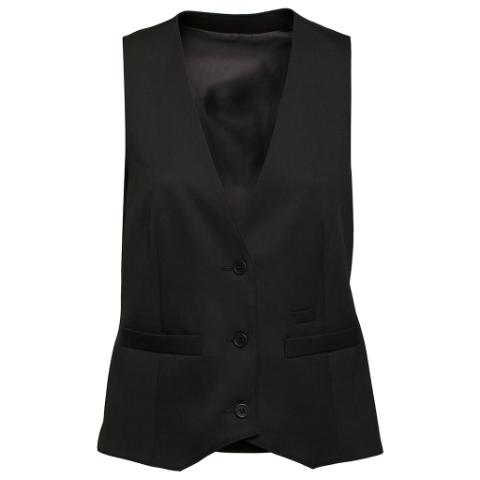 Black Madrid Waist Coat