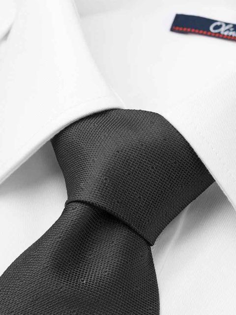 Black Edinburgh Velcro Tie