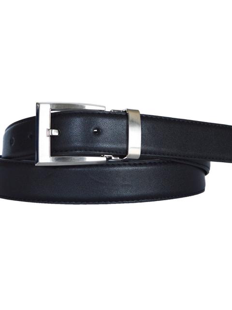 Black Edmonton Leather Belt