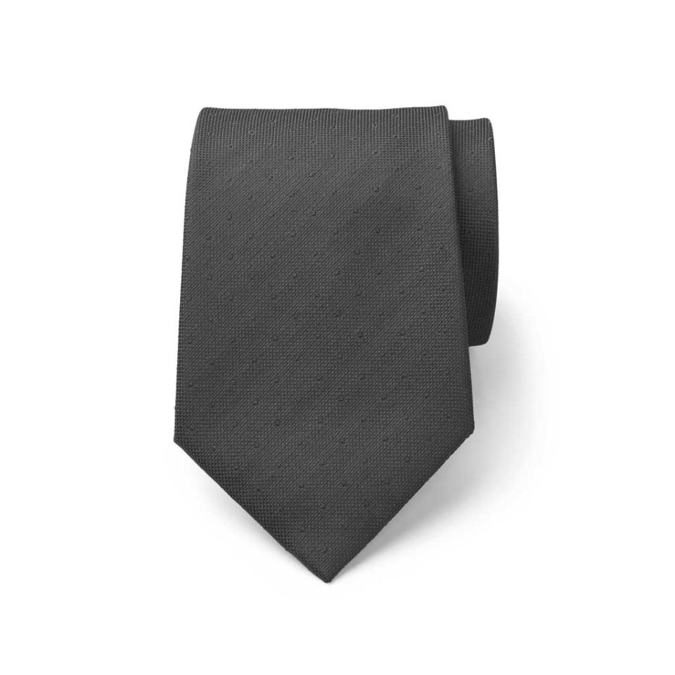 Black Edinburgh velcro tie