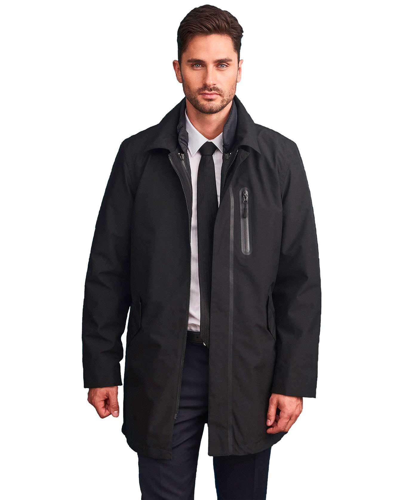 Black Torshavn Tech Coat